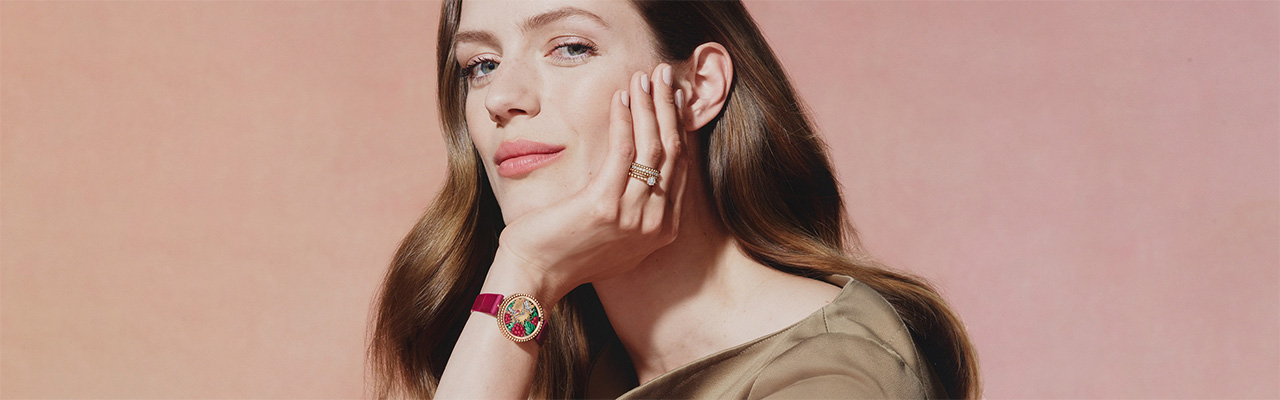 VAN CLEEF & ARPELS梵克雅寶Perlée Extraordinaire Fruits Enchantés系列腕錶