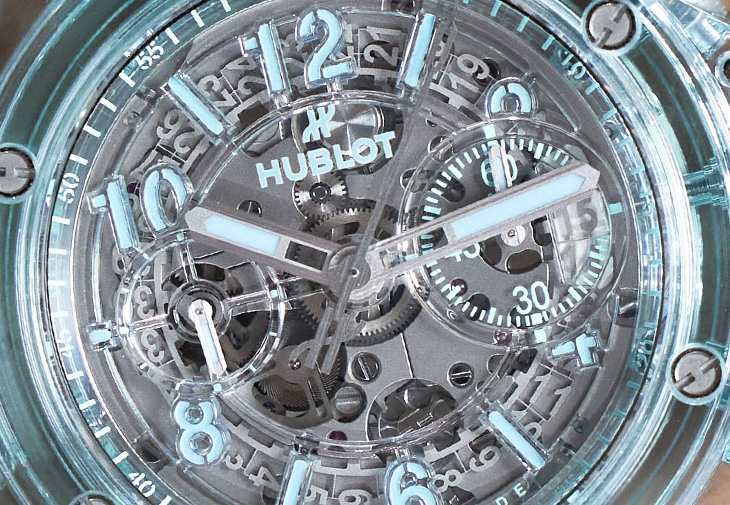 宇舶錶HUBLOT Big Bang Unico湖水藍寶石限量錶