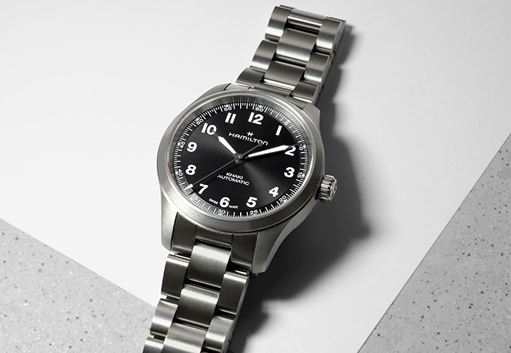 Hamilton漢米爾頓Engineered Garments聯名Khaki Field Titanium卡其陸戰限量款腕錶