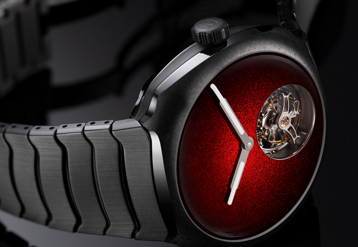 亨利慕時 H. Moser & Cie.疾速者系列Streamliner陀飛輪陶瓷概念腕錶