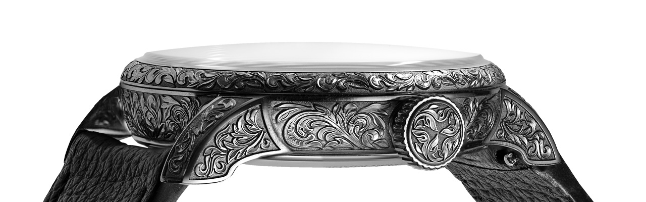 LOUIS ERARD藝術大師系列 Gravée Main 手工精雕限量腕錶