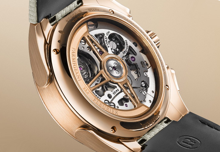 PARMIGIANI FLEURIER帕瑪強尼Tonda Pf Sport玫瑰金砂岩色計時腕錶
