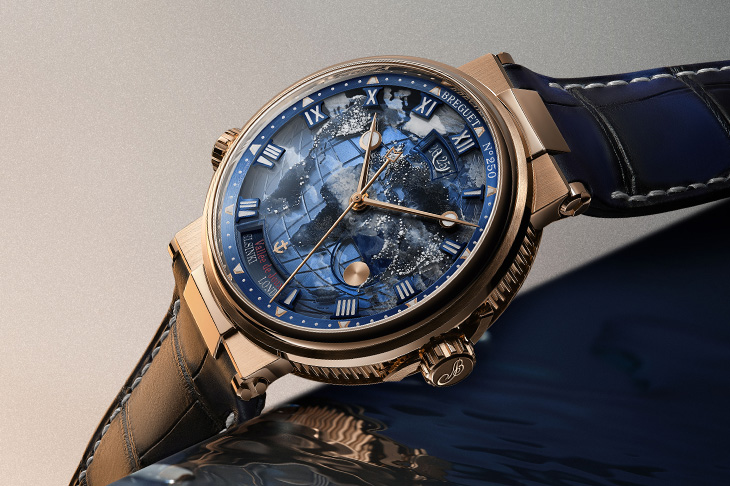 寶璣250週年第五款紀念錶   Marine Hora Mundi 5555雙時區限量腕錶