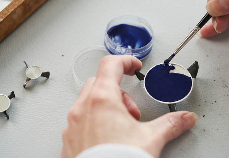 雅典航海系列領航者大明火琺瑯陀飛輪腕錶