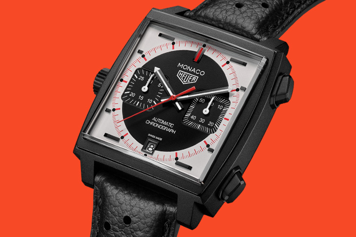 TAG HEUER泰格豪雅Monaco Stopwatch限量版計時腕錶