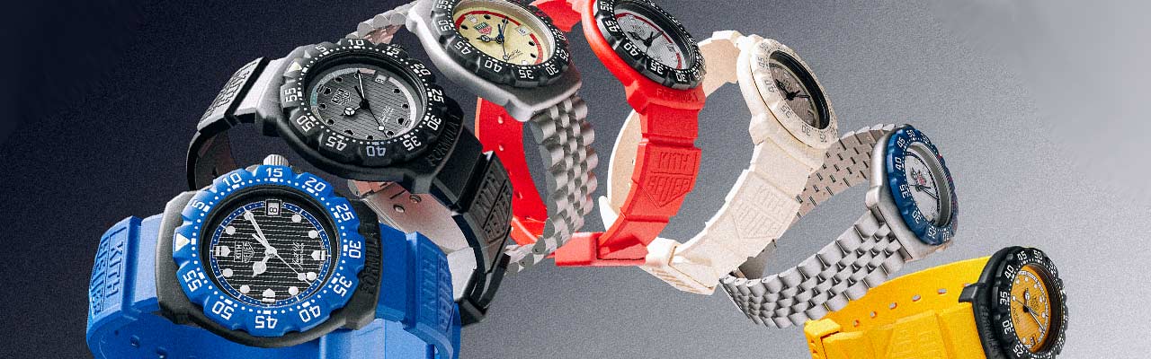 泰格豪雅TAG Heuer Formula 1 x KITH 聯名限量腕錶