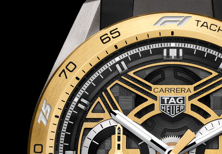 TAG HEUER泰格豪雅Carrera Chronograph Tourbillon Extreme Sport F1® 75週年黃金限量版