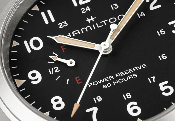 HAMILTON漢米爾頓Khaki Field系列動力儲存腕錶