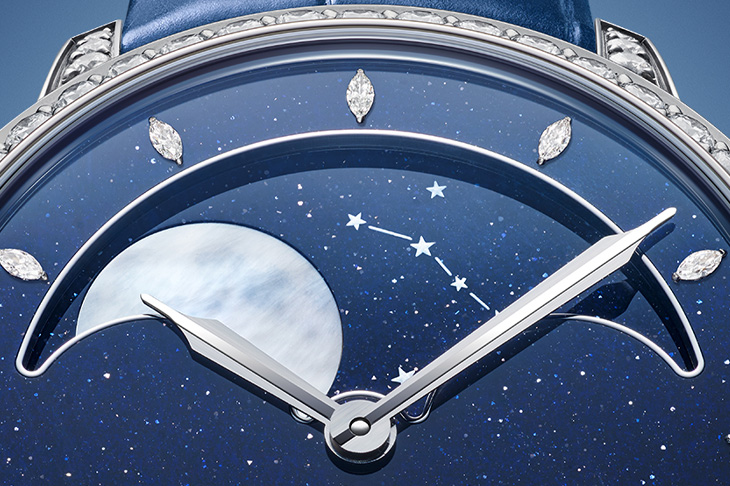 ARNOLD & SON亞諾錶Perpetual Moon 38白金月相腕錶