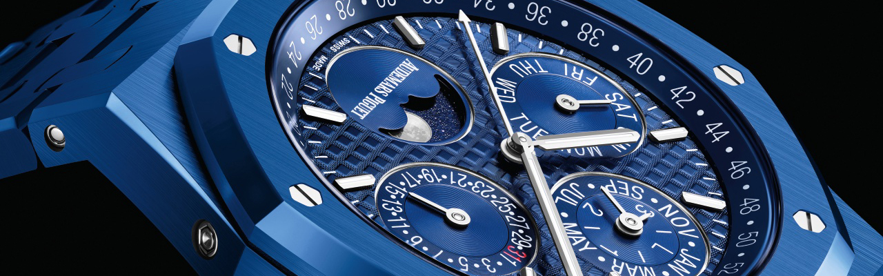 愛彼皇家橡樹系列萬年曆腕錶