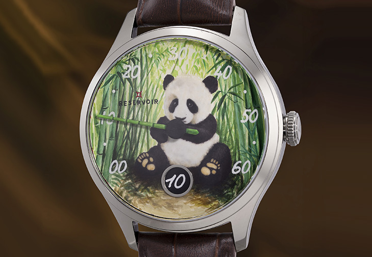 Reservoir The Panda Edition 鈦金自動跳時腕錶