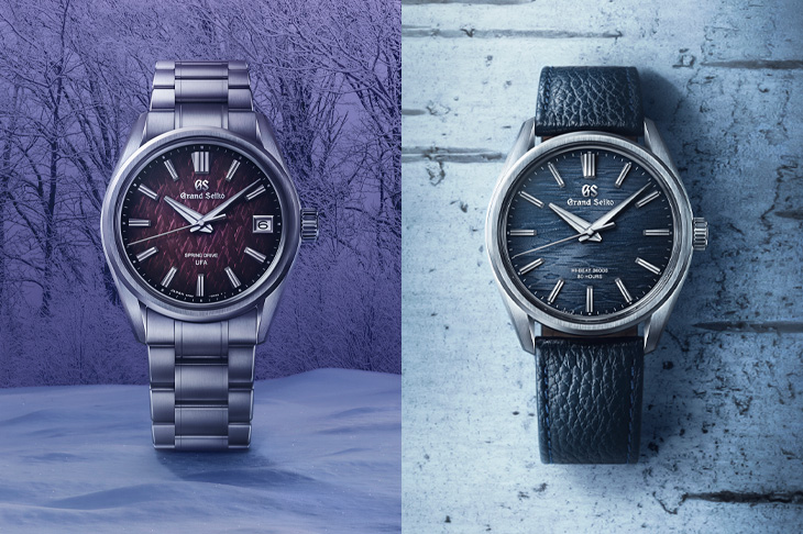 GRAND SEIKO演繹秋季意境 SLGW007月夜白樺、SLGB005 紫霜曙光