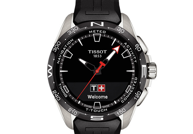 天梭表T-Touch系列太陽能智慧腕錶