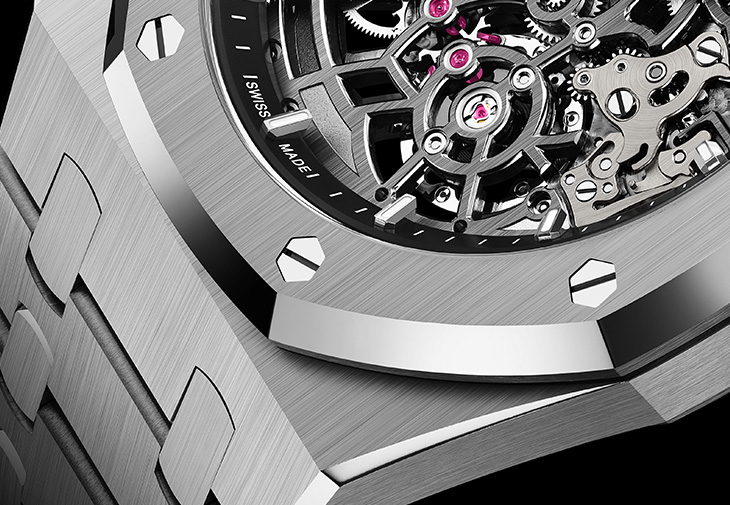 AUDEMARS PIGUET愛彼ROYAL OAK皇家橡樹系列JUMBO超薄鏤空腕錶