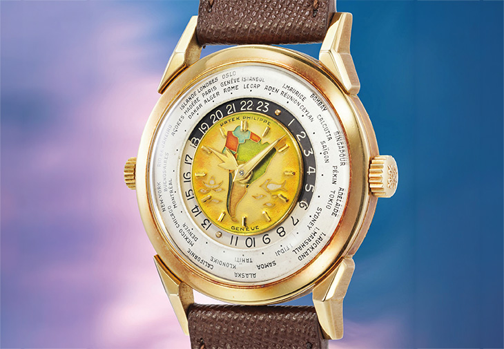 百達翡麗PATEK PHILIPPE Polychrome Two-crown World-time Ref. 2523