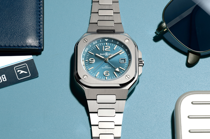 BELL & ROSS BR 05 GMT Sky Blue