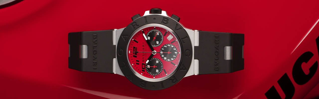 BVLGARI Aluminium Ducati特別版腕錶