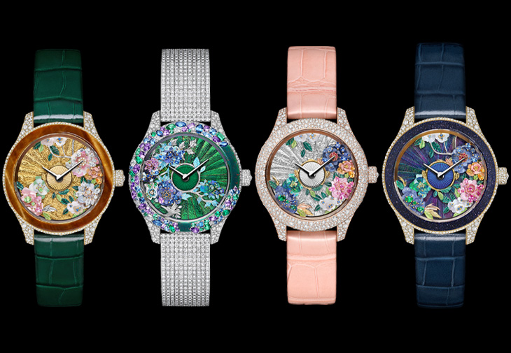 DIOR迪奧Grand Bal Jardin Parisien 系列珠寶腕錶