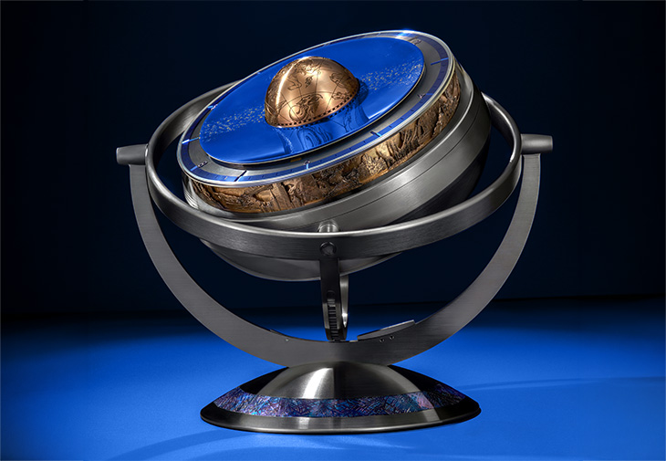 路易威登LOUIS VUITTON X De Bethune LVDB-03 Sympathique Louis Varius子母鐘