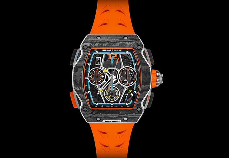 RICHARD MILLE RM 65-01 McLaren W1⾃動上鍊雙秒追針計時碼錶