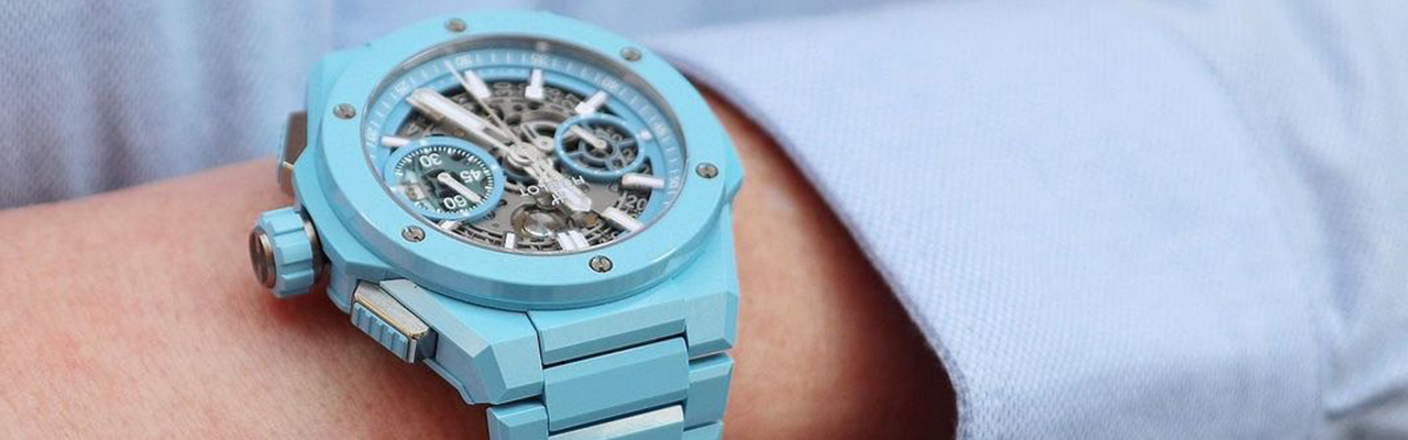 宇舶Big Bang Integral陶瓷鍊帶計時碼錶