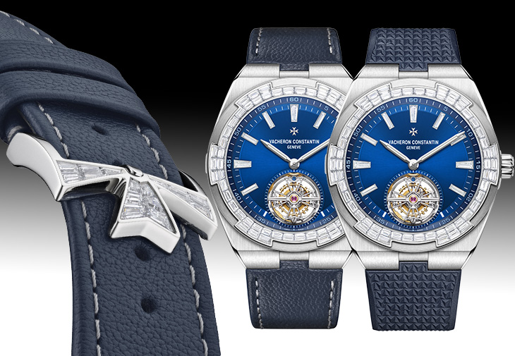 江詩丹頓VACHERON CONSTANTIN Overseas系列陀飛輪高級珠寶腕錶