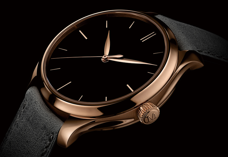 H.MOSER & CIE. Endeavour Centre Seconds Vantablack®