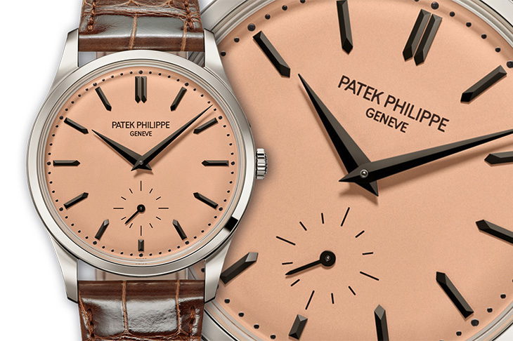 鮭魚面與炭灰色新組合／PATEK PHILIPPE Calatrava 6196P-001 正裝錶特集一