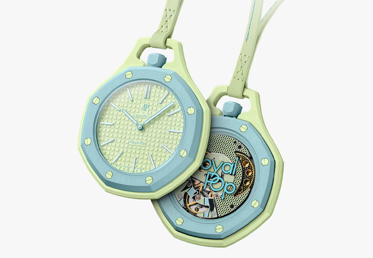AUDEMARS PIGUET × SWATCH BLAUE ACHT懷錶