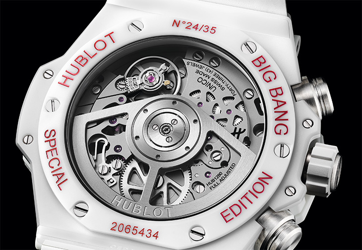 HUBLOT宇舶錶Big Bang Unico左冠陶瓷計時碼錶