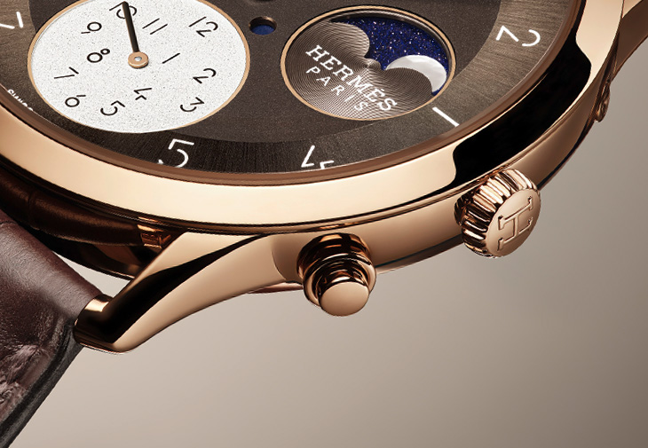 HERMÈS愛馬仕Slim D’Hermès Quantième Perpétuel萬年曆腕錶