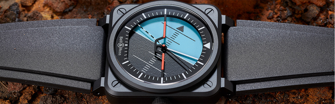 BELL & ROSS柏萊士BR-03 Horizon腕錶