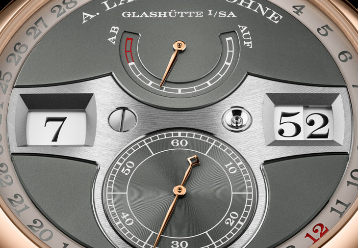 A. LANGE & SÖHNE朗格Zeitwerk Date大視窗跳字腕錶
