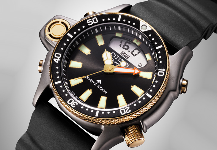 CITIZEN星辰錶Aqualand 40週年復刻限定款