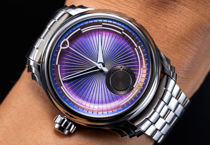 MING  57.04 Iris 單按把限量計時腕錶