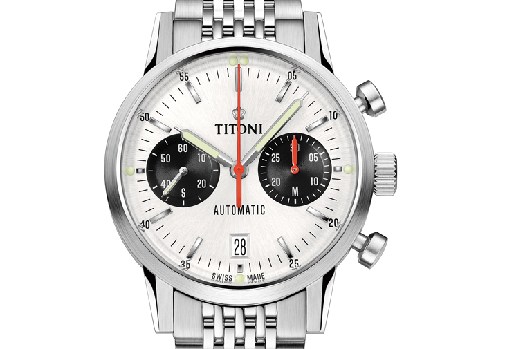 TITONI Heritage傳承系列計時腕錶