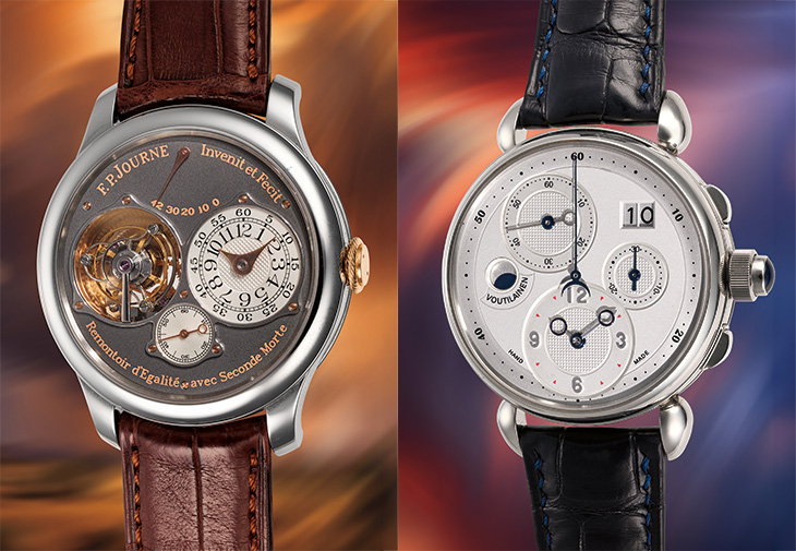 F.P. JOURNE「Tourbillon Souverain Anniversaire, Hong Kong No. 1」 VOUTILAINEN「Chronograph Masterpiece, Number 1 of 10」