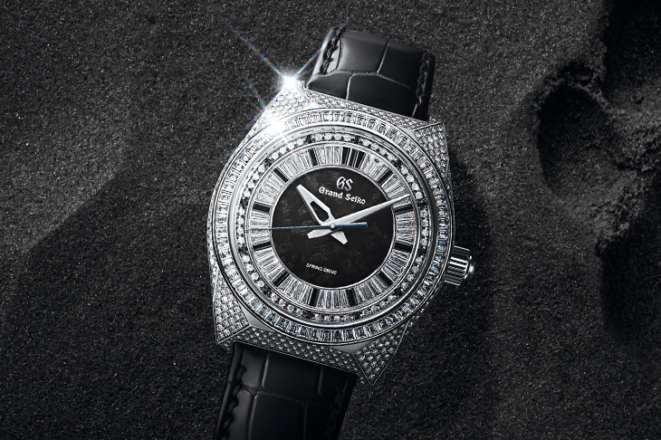 GRAND SEIKO史上第一款密鑲工藝珠寶腕錶 SBGD223璀璨登場