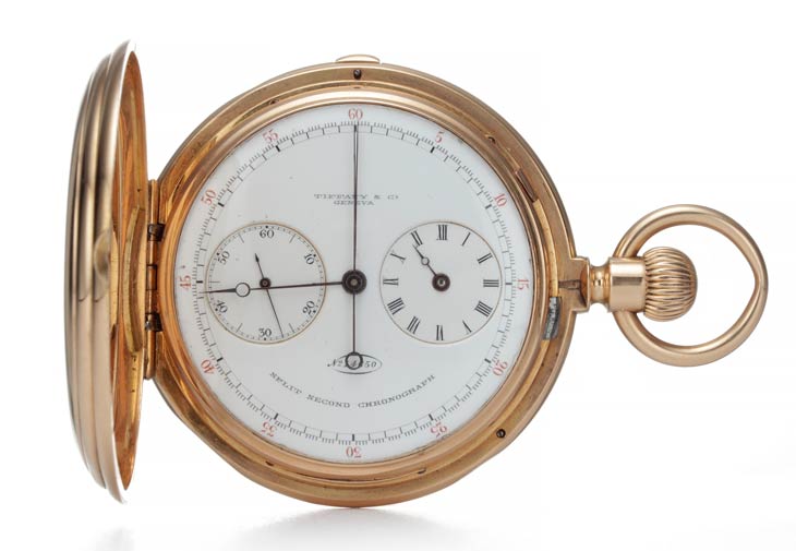 Tiffany & Co. 蒂芙尼 Tiffany Timer鉑金計時碼錶