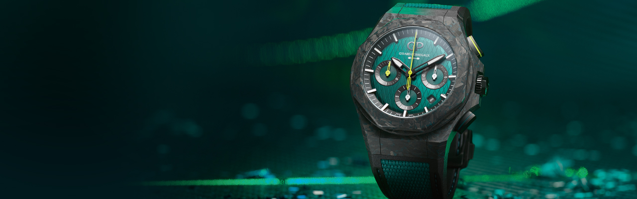 GIRARD-PERREGAUX Laureato桂冠系列絕對款計時腕錶奧斯頓·馬丁F1聯名特別款