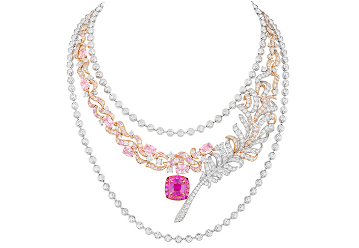 CHANEL香奈兒Plume Couture De  CHANEL項鍊