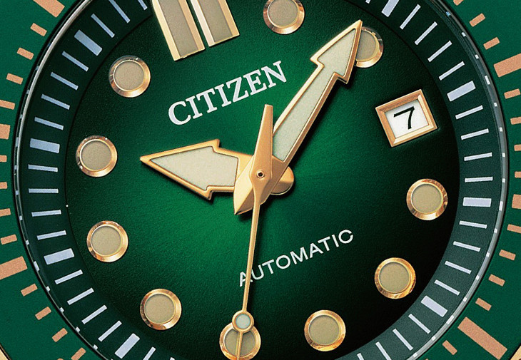 CITIZEN青春撞色機械錶