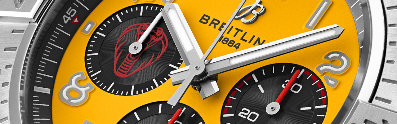 BREITLING百年靈復仇者B01計時碼錶44赤蛇限量版