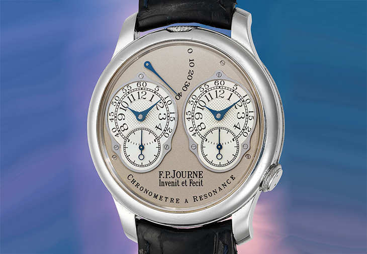 PHILLIPS富藝斯 F.P.Journe「Chronomètre à Résonance」鉑金腕錶