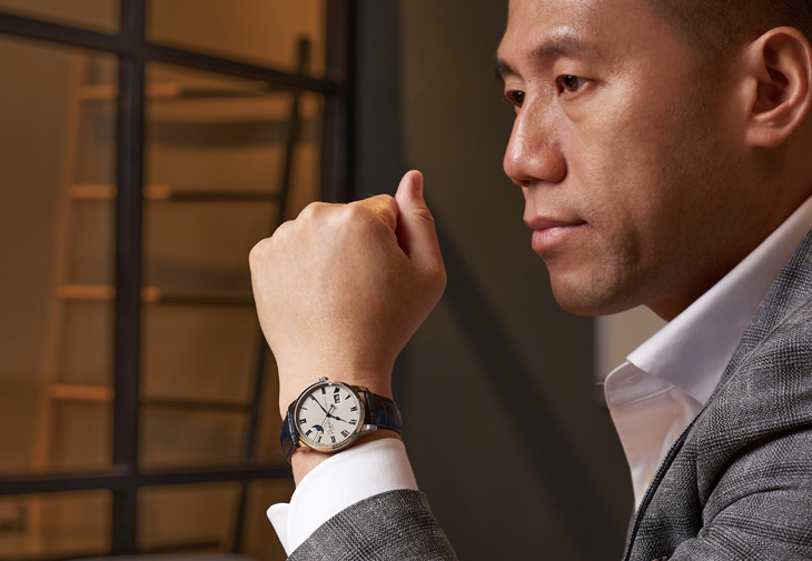 GLASHÜTTE ORIGINAL格拉蘇蒂原創議員卓越大日曆月相腕錶