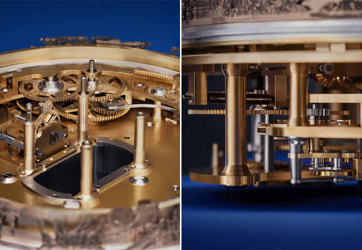 路易威登LOUIS VUITTON X De Bethune LVDB-03 Sympathique Louis Varius子母鐘