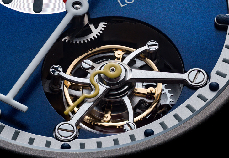 LOUIS ERARD Régulateur Tourbillon Blue陀飛輪腕錶