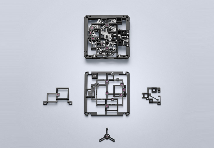 HUBLOT宇舶Square Bang陀飛輪四日動力儲存腕錶