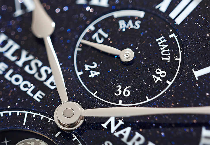 ULYSSE NARDIN雅典錶Marine Torpilleur Moonphase Aventurine航海系列領航者砂金石月相腕錶