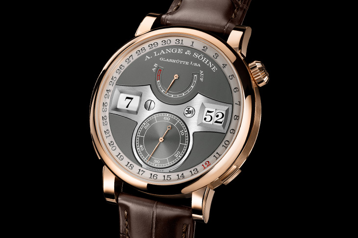 A. LANGE & SÖHNE朗格Zeitwerk Date大視窗跳字腕錶